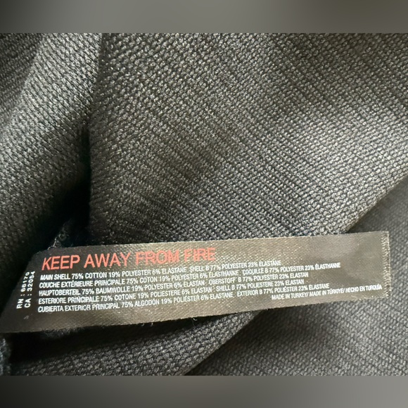 Anthropologie Daily Practice Wear Now Mini Dress XS Black Utility Grunge Goth - Picture 4 of 6